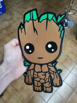3D Picture Chibi Groot