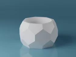 3D Planter Pot 23