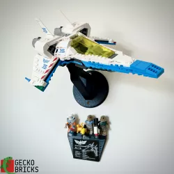 3D printed wall mount for LEGO XL-15 Spaceship Buzz Lightyear 76832