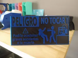 3D printer danger/poster