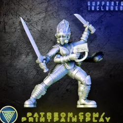 4-Armed Alien Warrior