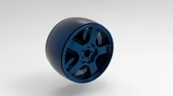 5-spoke rc car Rim First Model