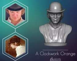 A Clockwork Orange 3D print model