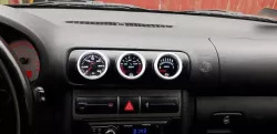 Air Vent Gauge Pod, 52mm, Fits Seat Leon M1, Toledo, Audi A3 8L Central Triple 3-Hole "Arlon Special Parts"