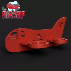 Among Us airship kit card