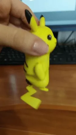 Articulated Pikachu toy