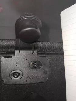 Audi A5 under-window support, rear door