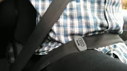 AUDI CLIP FOR THE SEAT BELT