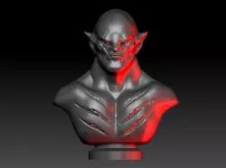 Azog the Defiler 3D Printer Object.