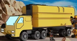 Bactarian 12mm  scale sci fi truck