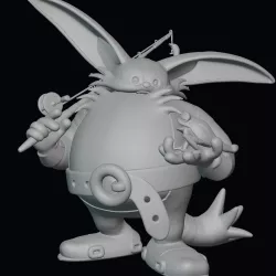 Big and Froggy Sonic Figure
