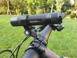Bike handlebar GoPro mount for Convoy S2+ flashlight