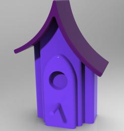 decorative birdhouse 3d models 【 STLFinder
