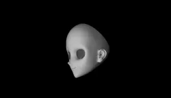 BJD HEAD, BJD DOLL, 3D BJD, BJD 3D MODEL, HEAD BJD DOLL