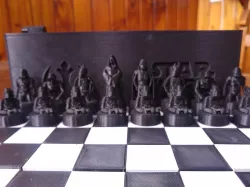 Black Chess Set - Star Wars - Chess Set