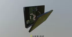 Broken Sci-Fi Scanner Display