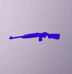 Carbine printable gun