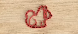 CHIPMUNK CUTTER COOKIE