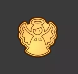 Christmas angel Stl File
