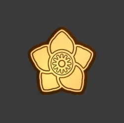 Christmas Rose Stl File