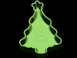 CHRISTMAS TREE BATH BOMB MOLD