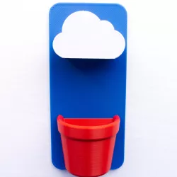 Cloud rain matera pot for plants