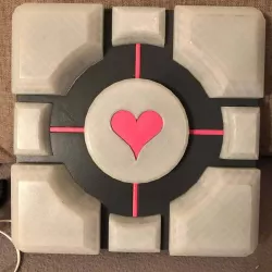 Companion Cube Lamp