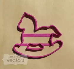 cookie cutter, cookie cutter. Baby rocking horse cookie cutter, baby cookie cutter, baby cookie cutter, baby shower