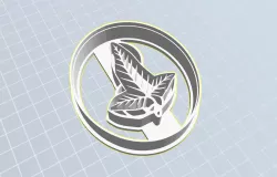 Cookie Cutter - Lorien LOTR Leaf