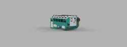 Crawler 4320 Expedition Long Cab - 1/10 RC body attachment