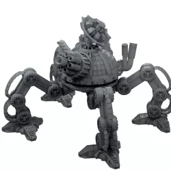 Crawler gun tank (sci fi miniature)