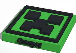 Creeper keychain