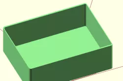 Customizable box with lid
