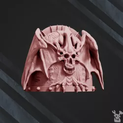 CW "Winged Demon" Shoulder Pads