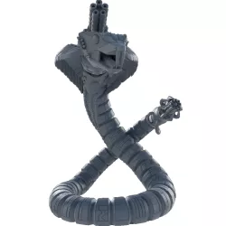 Cyber Snakes/Worms Sci Fi Mech With Optional Weapons