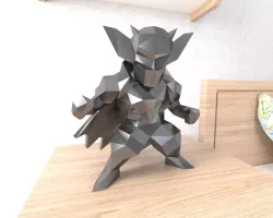 Darbra Chibi Lowpoly