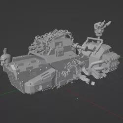 Dark Crusader Grav Bike
