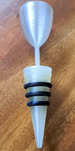 Decorative wine cap