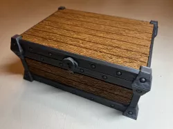 Deluxe Two Color Treasure Chest Storage for Tiny Epic Dungeons