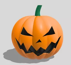 Devil Pumpkin Hallooween