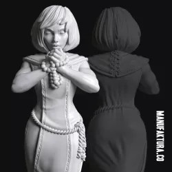 Devotion Series 03a – Gene-enhanced Female Battle Sister Praying