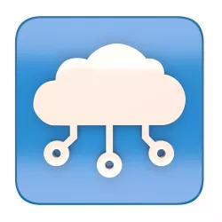 Digital Cloud Icon