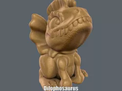 Dilophosaurus (Easy print no support)