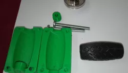 DIY mecanum wheels rollers with bearings