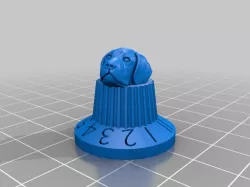 dog head amp / guitar knob