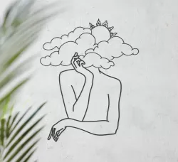 Dreamy wall decoration