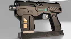 Dredd 2012 Lawgiver- Action, Light and Sound | Holster and Stand | V3 V2