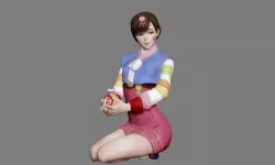 DVA OVERWATCH 3D PRINTING STL FILE DIVA 3D print model