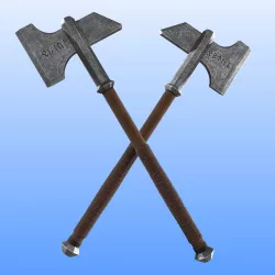 Dwalin's Axes - 1:1 Wearable - The Hobbit