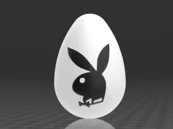 easteregg with playboy bunny